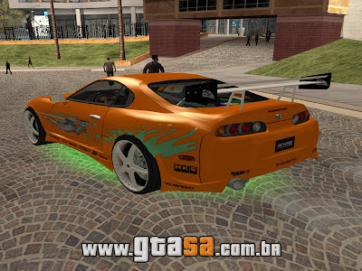 Toyota Supra Turbo 1995 - Velozes & Furiosos para GTA San Andreas